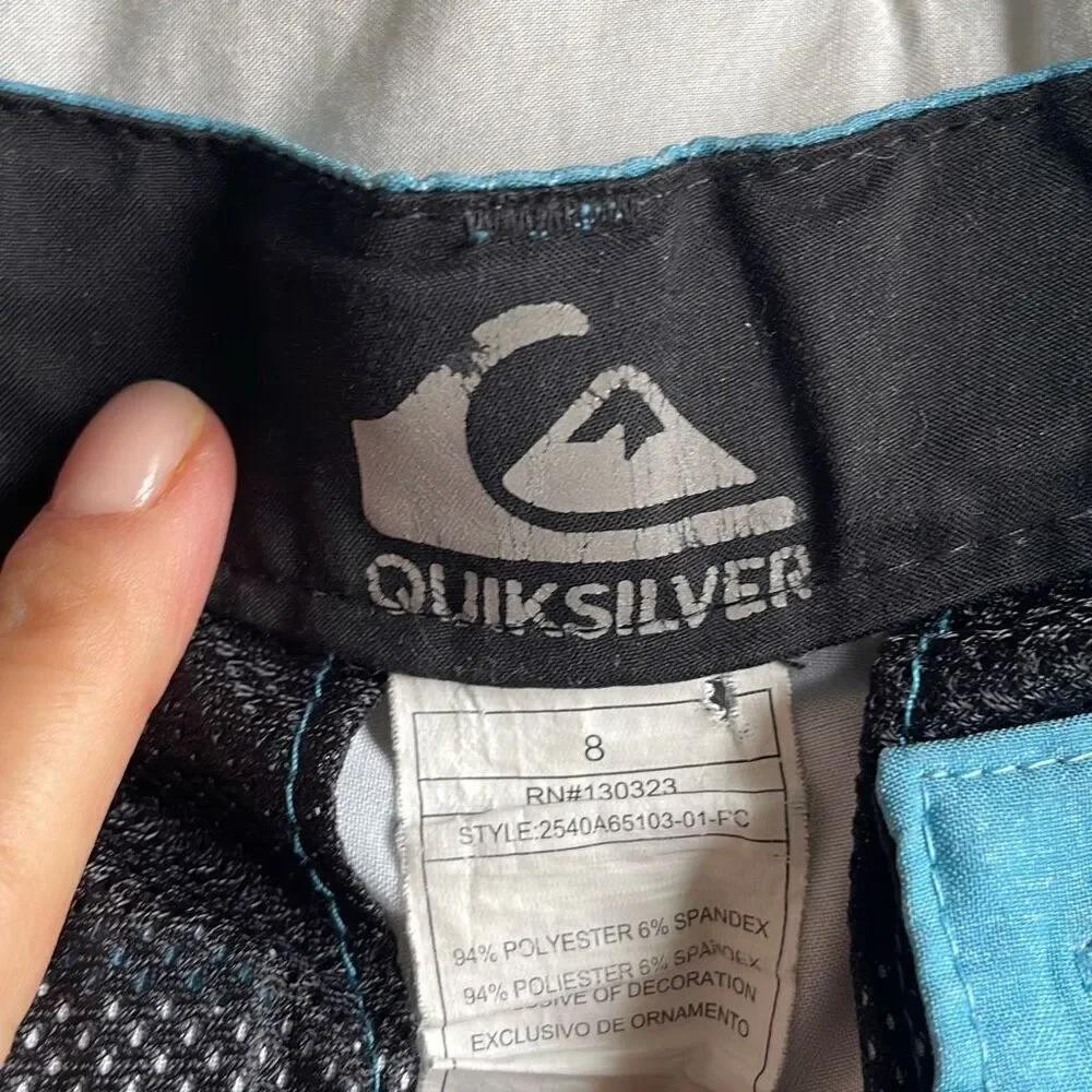 EUC! 2 Pairs: Quiksilver Amphibian Hybrid Shorts - Size 8